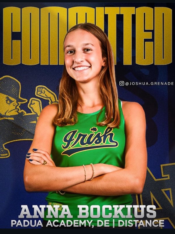 Anna Bockius has committed to Notre Dame. SUBMITTED PHOTO